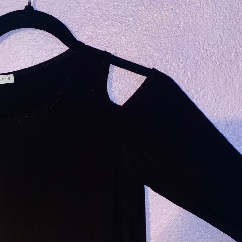black dress